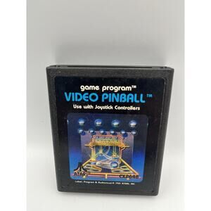 Video Pinball (Atari 2600) – Loose, Tested, Working